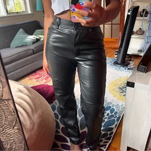 Aritzia Leather Pants